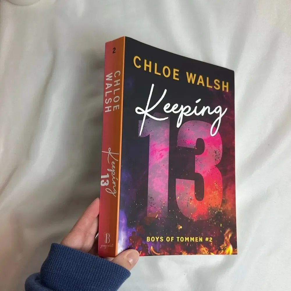 Keeping 13 Chloe Walsh OOP Ombre Spine Paperback Boys of Tommen #2